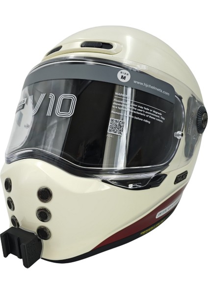 Hjc V10 Kask uyumlu chinmount aksiyon kamera çene bağlantı aparatı seti