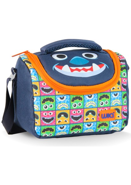 Monster Erkek Çocuk Termoslu Beslenme Çantası