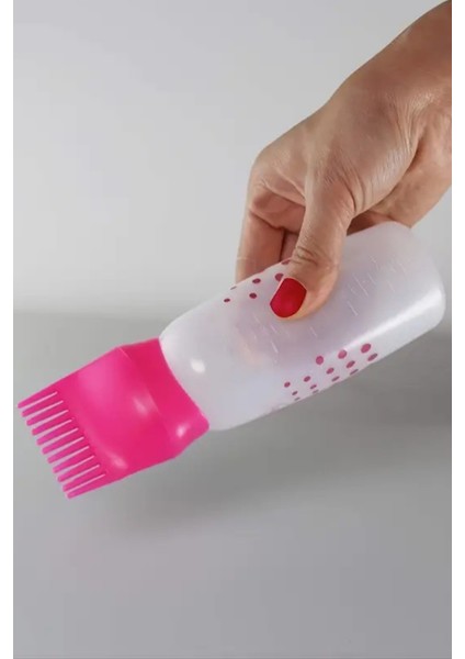 Taraklı Saç Boyama Şişesi Bakım Yağı Uygulama Aplikatörü Doldurulabilir Boş Şişe modelleri