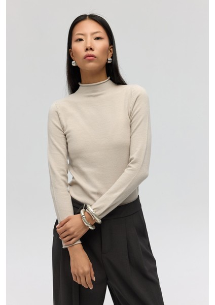 Serina Balıkçı Yaka Taş Ince Triko modelleri