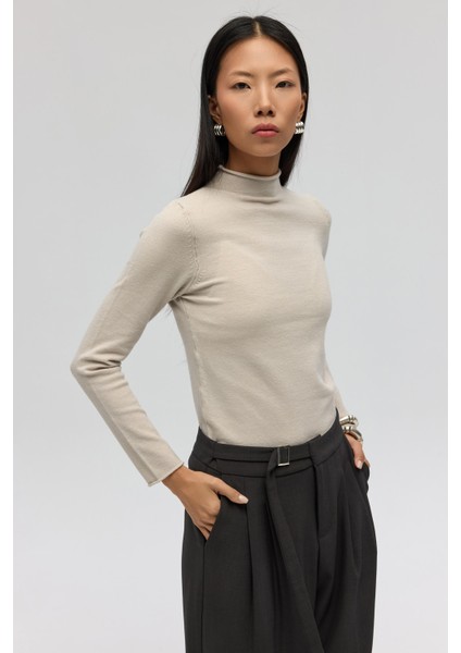 Serina Balıkçı Yaka Taş Ince Triko fırsatları