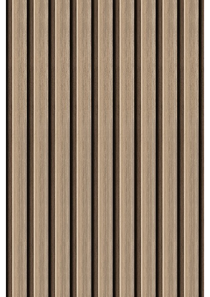 Ahşap Çizgili Modern Panel Duvar Kağıdı – Tek Parça, Kolay Uygulama modelleri