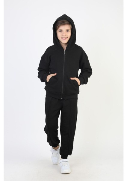 Erkek Fermuarlı Garson Boy Takım