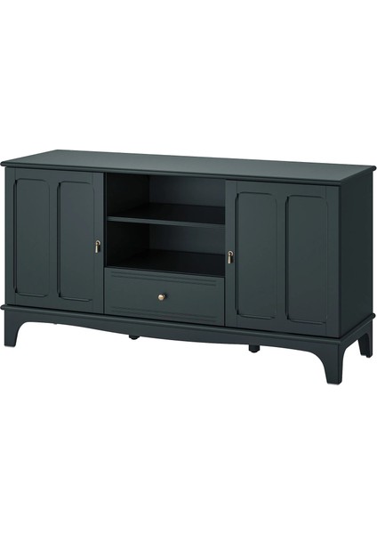 Lommarp Tv Sehpası Koyu Mavi-Yeşil 159 x 45 x 81 Cm