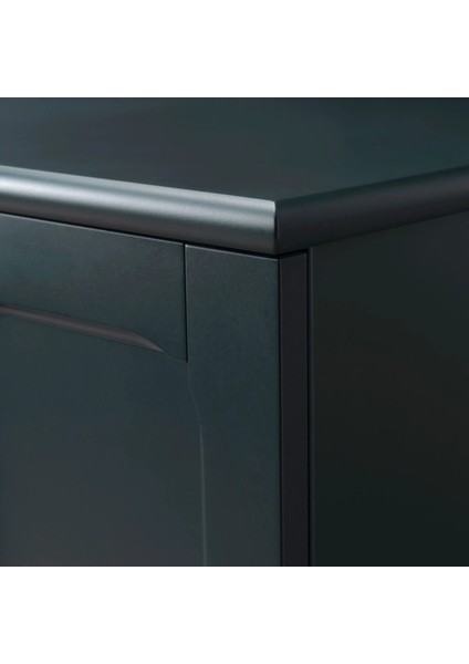 Lommarp Tv Sehpası Koyu Mavi-Yeşil 159 x 45 x 81 Cm