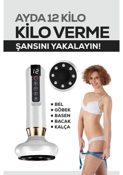 vakum bölgesel incelme zayıflama selülit cihazı