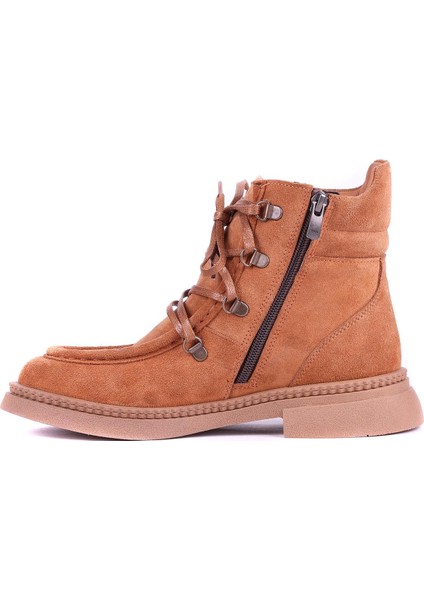 - Hakiki Süet Deri Taba Rengi Kadın Bot - 25101955 fırsatları
