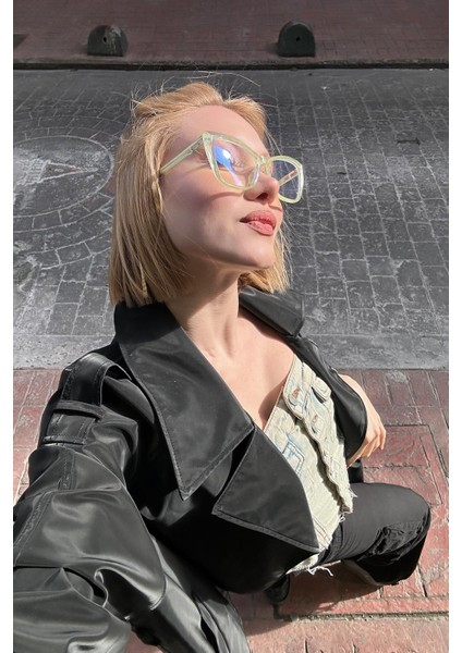 Candy Kadın Blue Block Gözlük Yeşil fiyatları