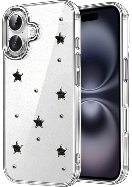 Bfs Apple iPhone 16 Plus Fiyonk Desenli Kapak - Desen 8