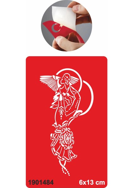 Güvercinin Sevdası Tattoo Geçici Dövme Şablonları Kına Kalıpları