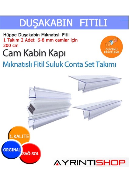 Duşakabin Mıknastılı Fitil Suluk Fitil Seti