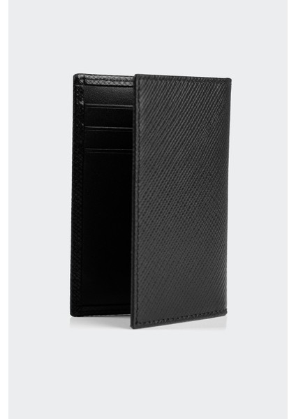 Hakiki Deri, El Yapımı, Kitap Tipi Kartlık, 6 Kart Yuvalı, 4511 Siyah fiyatları