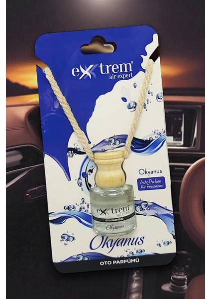 Aır Expert Okyanus Oto Parfümü 3'lü Set | Araba Kokusu - Kalıcı Ferah Koku - 8 ml x 3 Adet fırsatları