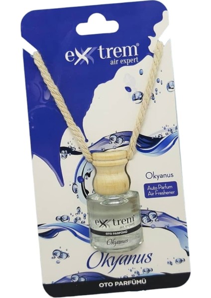 Aır Expert Okyanus Oto Parfümü 3'lü Set | Araba Kokusu - Kalıcı Ferah Koku - 8 ml x 3 Adet indirimleri
