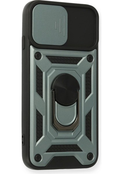 Bfs iPhone 6 Kılıf Pars Lens Yüzüklü Silikon - Yeşil fiyatları