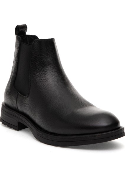 Erkek Siyah %100 Deri Kauçuk Taban Chelsea Bot 50318852-VR046 indirimleri