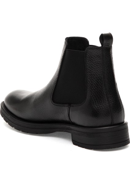 Erkek Siyah %100 Deri Kauçuk Taban Chelsea Bot 50318852-VR046
