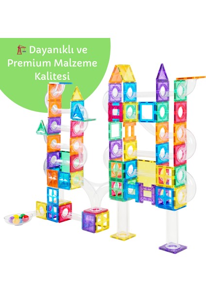 200 Parçalı Manyetik Karma Parkur Seti