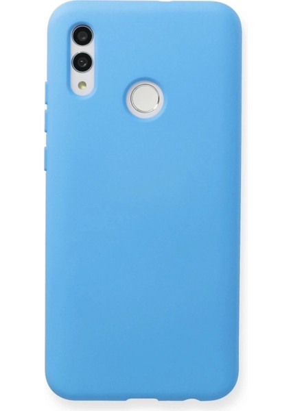Bfs Huawei P Smart 2019 Kılıf Nano Içi Kadife Silikon - Mavi