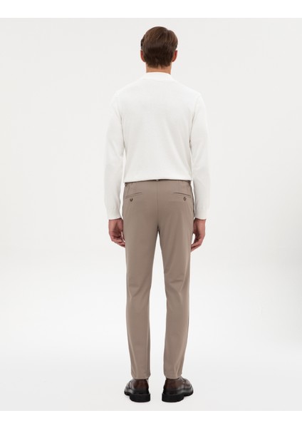 Erkek Bej Slim Fit Klasik Jogger Pantolon 50317618-VR011 fırsatları