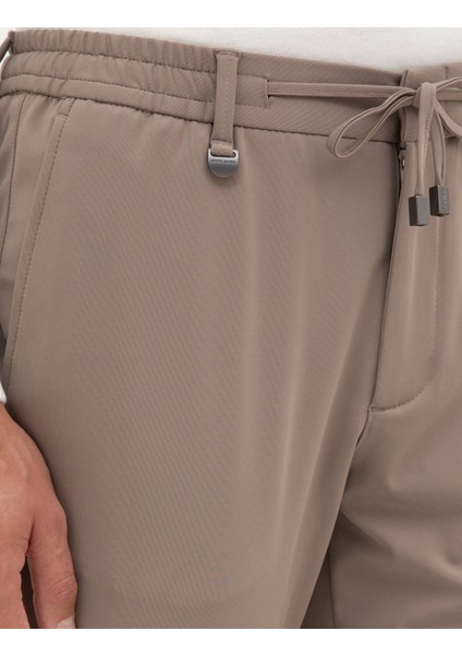 Erkek Bej Slim Fit Klasik Jogger Pantolon 50317618-VR011 indirimleri