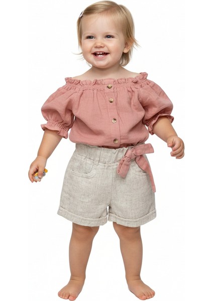 Gipeli Müslin Kız Takım