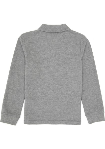 Erkek Çocuk Gri Melanj Sweatshirt 50313790-VR086 fiyatları