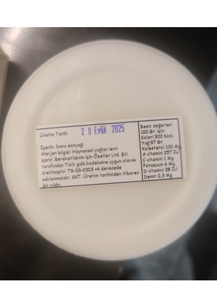 Sade Dana Donyağı, Don Yağı 1 Litre (blanc de boeuf) fırsatları