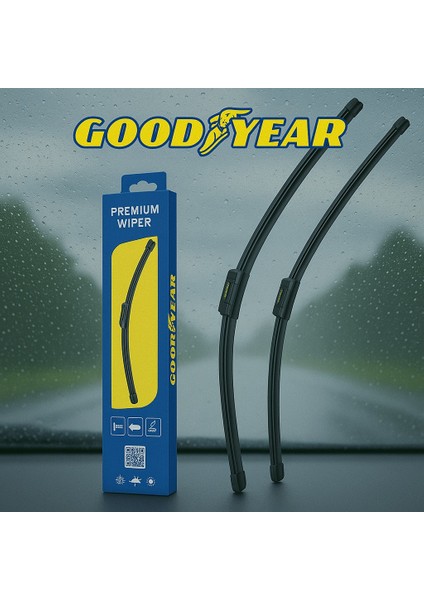 Wagon 2007-2009 Supermute 2'li Muz Silecek Takımı 600MM 450MM modelleri