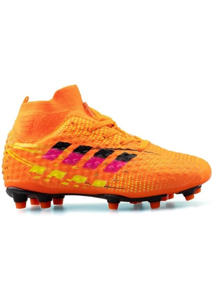 Yarı Profesyonel Çoraplı Çim-Krampon Uniseks Futbol Ayakkabısı
