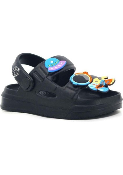 Çocuk Kreş Havuz Plaj Tatil Günlük Yazlık Rahat Kaydırmaz Tabanlı Terlik Sandalet