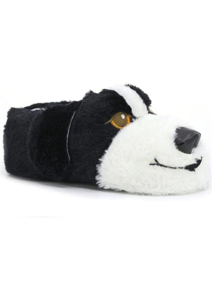 Köpek Figürlü Peluş Ev Ayakkabısı Botu Panduf Unisex