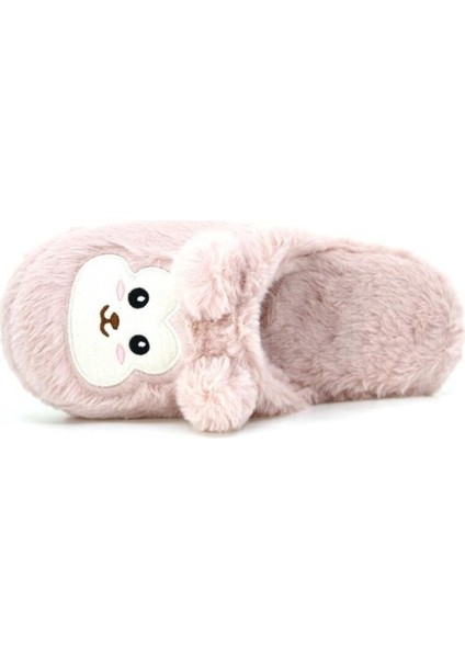 Anne Kız Ev Terliği Rahat Peluş Tüylü Kışlık Terlik Hayvanlı fiyatları