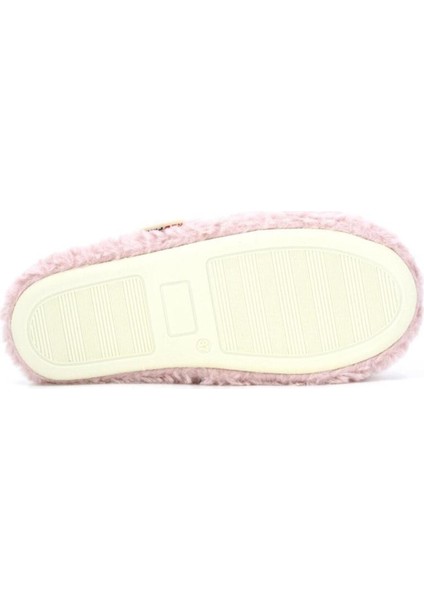 Anne Kız Ev Terliği Rahat Peluş Tüylü Kışlık Terlik Hayvanlı fırsatları