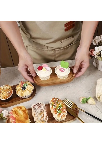 3'lü Oval Sunum Tabağı Seti modelleri