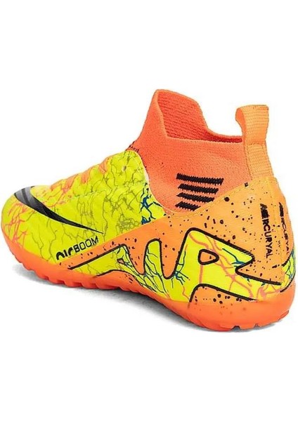 Air Laliga Air Boom Model Halı Saha Ayakkabısı Sarı/turuncu/desenli modelleri