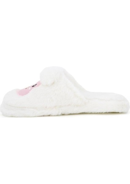 Anne Kız Ev Terliği Rahat Peluş Tüylü Kışlık Terlik Hayvanlı modelleri