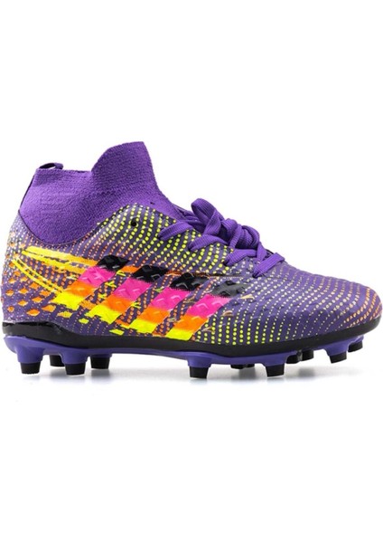 Yarı Profesyonel Çoraplı Çim-Krampon Uniseks Futbol Ayakkabısı