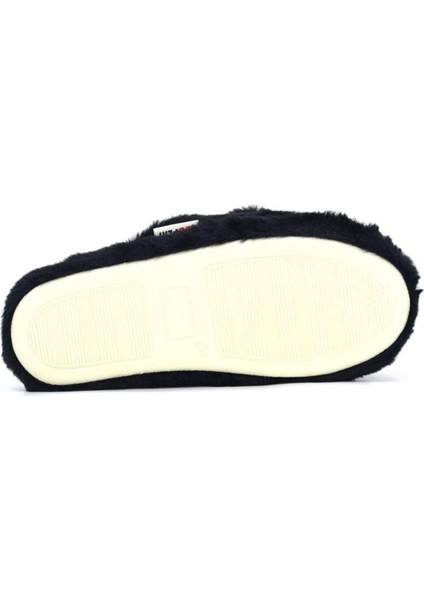 Anne Kız Ev Terliği Rahat Peluş Tüylü Kışlık Terlik Hayvanlı fırsatları