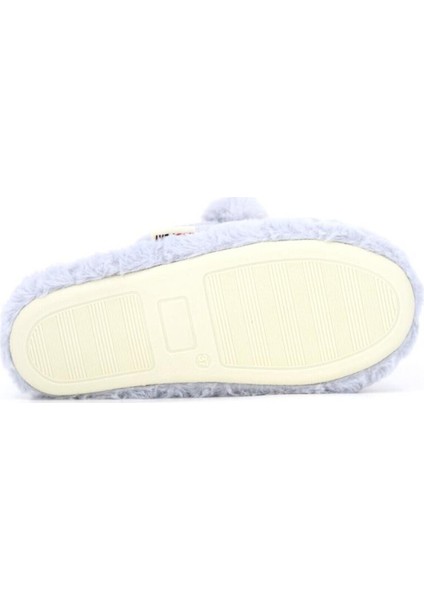 Anne Kız Ev Terliği Rahat Peluş Kuzu Figürlü Kulaklı Tüylü Kışlık Terlik Hayvanlı fırsatları