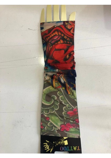 Giyilebilir Çorap Dövme Joker Dövmesi Çift Kol fiyatları