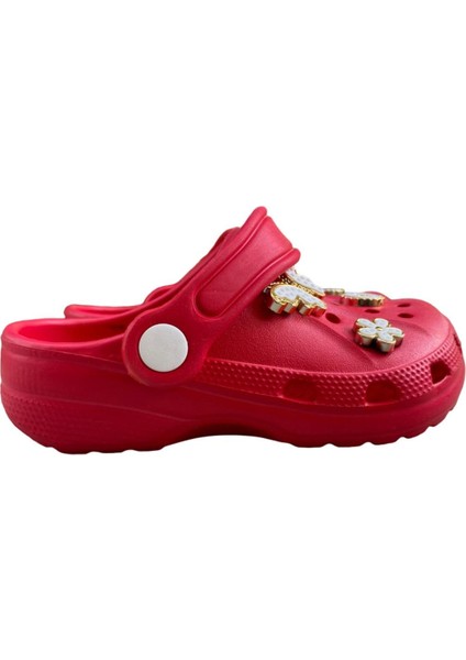 Kız Çocuk Eva Kelebek Figürlü Plaj Deniz Havuz Tatil Bahçe Günlük Kullanım Cross Sandalet-Terlik fiyatları