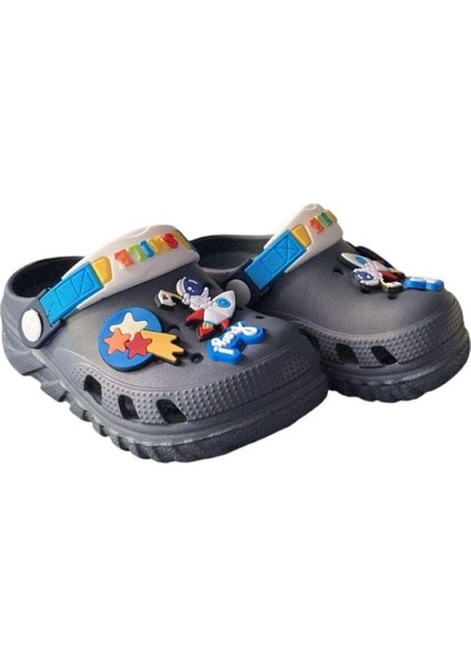 Ev Okul Kreş Havuz Bahçe Çocuk Kaymaz Taban Cross Eva Sandalet Terlik
