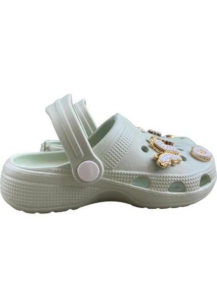 Kız Çocuk Eva Ayıcık Figürlü Zincirli Plaj Deniz Kreş Tatil Bahçe Günlük Kullanım Sandalet-Terlik fiyatları