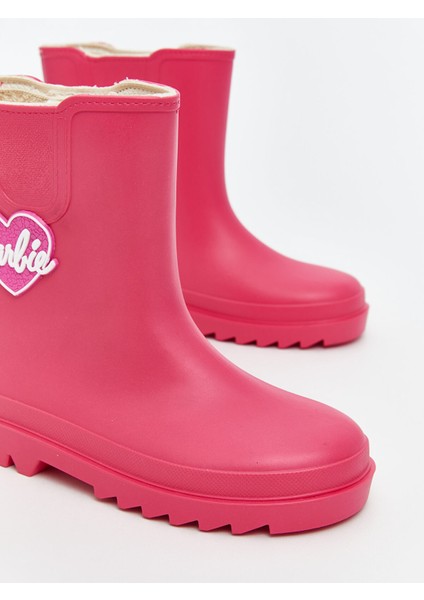 Yeni Sezon Barbie Baskılı Kız Çocuk Yağmur Botu modelleri