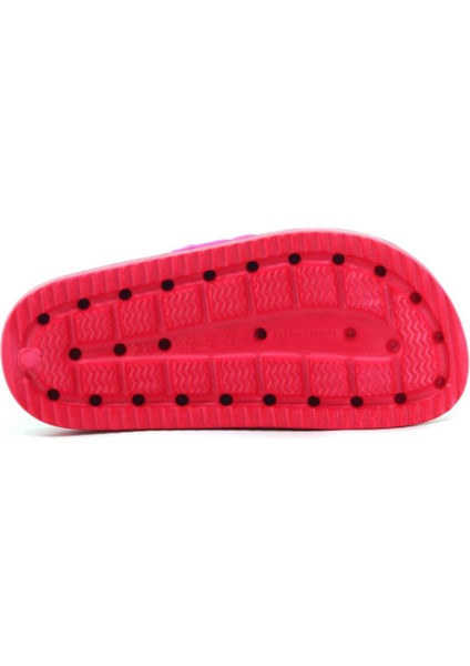 Çift Tokalı Plaj-Havuz-Bahçe-Tatil-Günlük Açık Stickerlı Çocuk Terliği modelleri