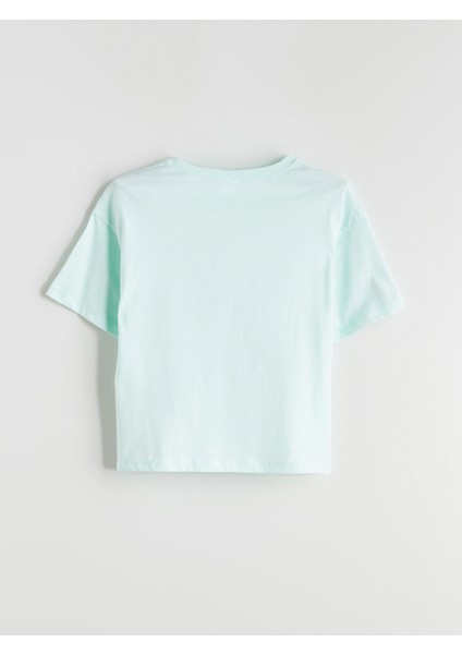 Yeni Sezon Bisiklet Yaka Baskılı Kız Çocuk Pijama Takımı fırsatları