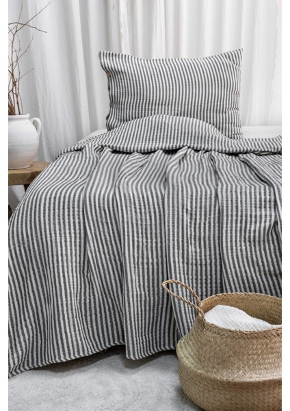 Modern Tek Kişilik %100 Pamuk 3 Katlı Müslin Yatak Örtüsü Yastıksızdır fiyatları