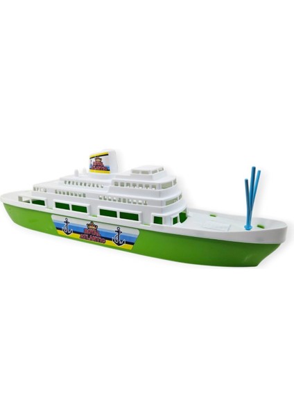 Transatlantik Yolcu Gemisi 45 cm - Yeşil (Lisinya)