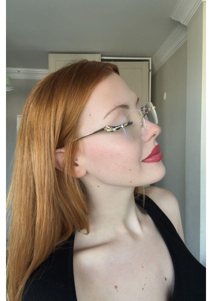 Arles Kadın Blue Block Gözlük Gold Siyah modelleri